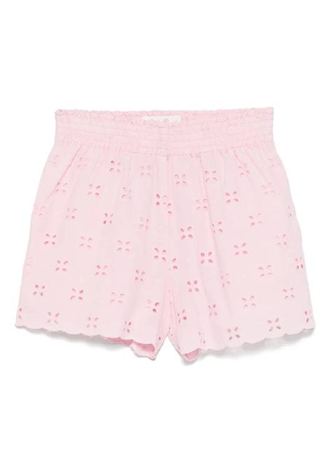 Shorts con fiori SAINT BARTH | MEA001 MEAVE JR04056H COT MINI FLOW EMBRY21